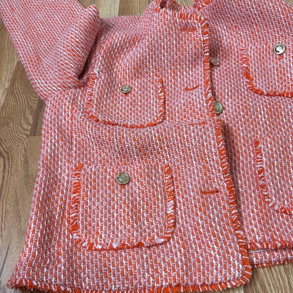 Loft orange tweed jacket size XLP - Picture 11 of 16